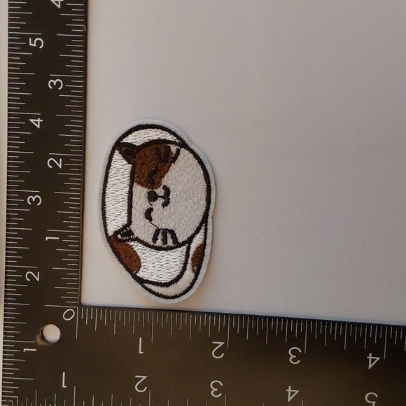 Cat Whimsy IRON ON Patch - Picture 2 of 3